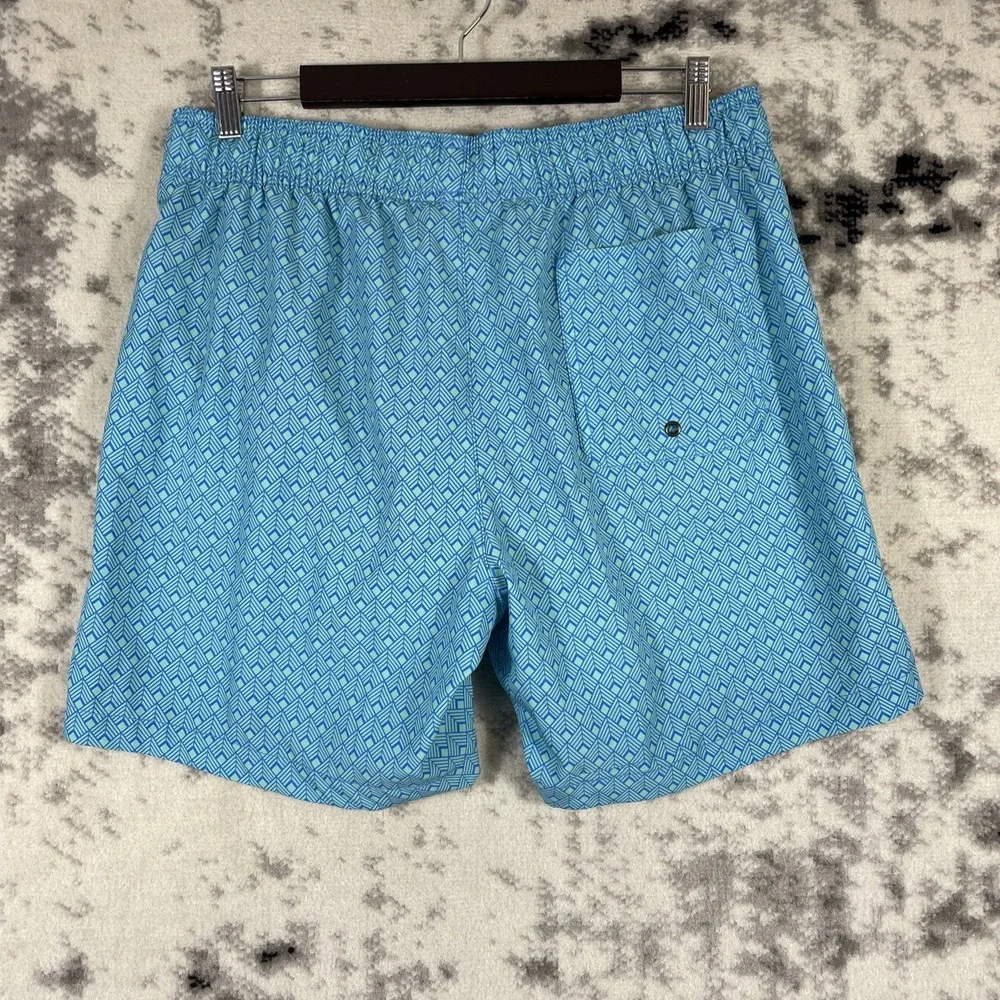 Beach‎ Bros Swim Trunks Mens Size Extra Large Blue Beach Pool Summer Vacation